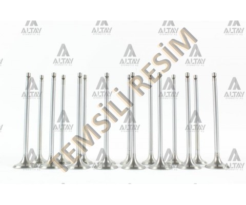 SUPAP TAKIM ALMERA 2.0 16V (IN-8 ÖLÇÜ:34x6x98.4 / EX-8 ÖLÇÜ:30x6x99.3)