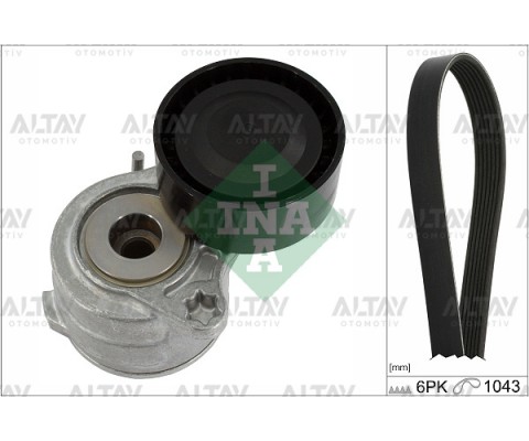 VANTİLATÖR GERGİ SETİ  208 / 2008 / 308 / 3008 / GRANDLAND X / CROSSLAND X / COMBO E / CORSA F 12= 1.2  B12XHL B12XHT