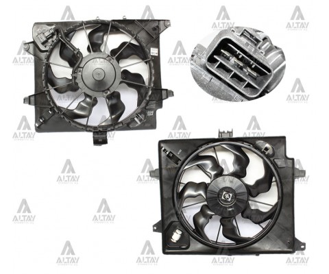 FAN RADYATÖR I-30 12-16 / CEED 12= DİZEL (HCC)