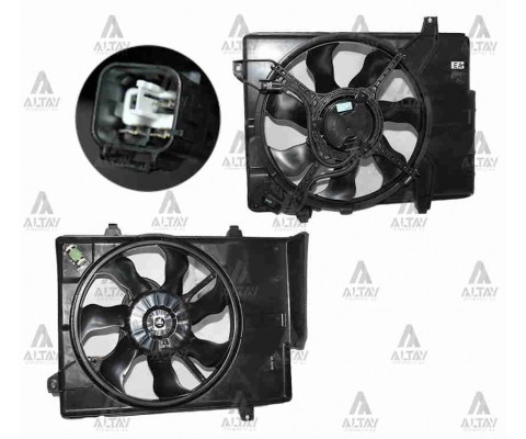 FAN RADYATÖR GETZ 06= DİZEL KLİMALI (HCC)