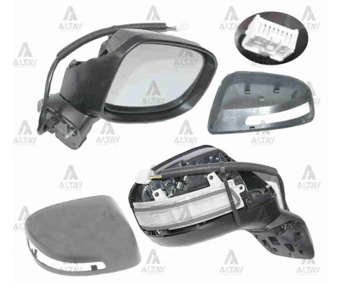 AYNA DIŞ DİKİZ CIVIC 12-16 FB7 ELEKTRİKLİ ISITMALI SİNYALLİ OTOMATİK KATLANIR SAĞ