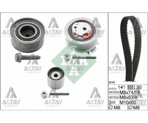TRİGER SETİ PASSAT / GOLF5 / JETTA / A3 / A4 / A6 04-07 BKP-BKD-BMN-BMR-BUZ-BRE 2.0 TDİ (03G109244) (DAR DELİK 10 MM)