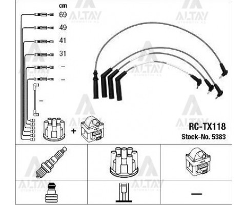 BUJİ KABLOSU TAKIM COROLLA 1.3 2-E (RC-TX118)