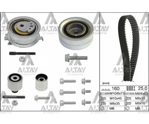 TRİGER SETİ CADDY / TRANSPORTER T6 / POLO / GOLF6 / JETTA / PASSAT / CRAFTER / AMAROK / A3 / A4 / LEON 10= CAYB-CAYC-CAYD-CAAB-CAAC-CKUB-CKTB-CFFB-CFWA-CAGA-CDCA-CDBA-CNFB-CSHA-CNEA 1.2 TDİ-1.6 TDİ-2.0 TDİ