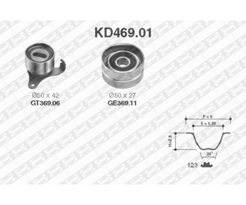 TRİGER SETİ TOYOTA COROLLA 88-98 1.3 KRB 2E / 123DİŞ