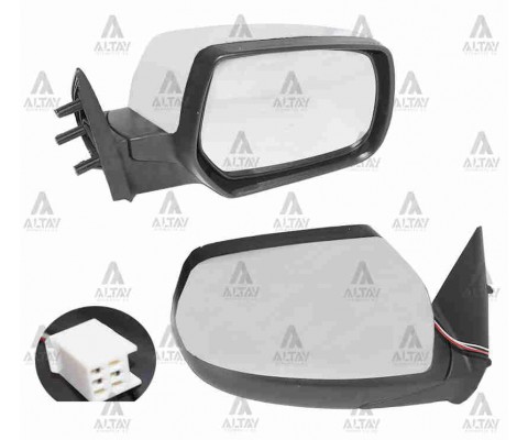 AYNA DIŞ DİKİZ BT-50 06= ELEKTRİKLİ KROM SAĞ