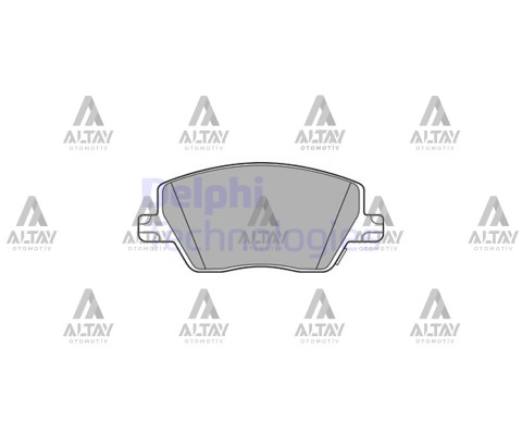 FREN BALATA EGEA 15= 1.3JTD-1.6JTD (MANDO FREN SİSTEMİ 133mm) ÖN