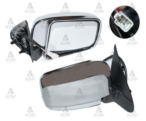 AYNA DIŞ DİKİZ B-2500 00-06 ELEKTRİKLİ KROM SAĞ