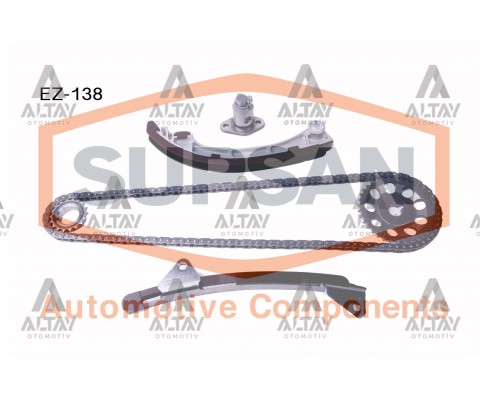 EKSANTRİK ZİNCİR SETİ COROLLA 02-06 1.4 - 1.6 / AVENSIS 03-08 1.6 / BENZINLI / 1ZZFE/ 3ZZFE / 4ZZFE (6 PARÇA)
