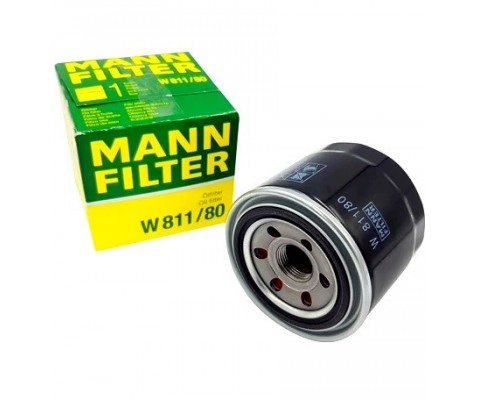 Mann Filter W811/80 Yağ Filtresi,Accent Blue,Elantra,Era,i20 