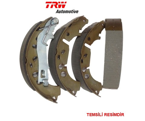 TRW-GS8866 FREN BALATA EGEA 15= / 500 12= LEVYELİ YAYLI PABU&Ccedil; ARKA